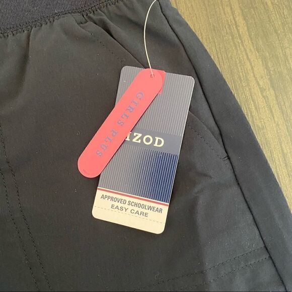 IZOD skorts NWT blue shorts skirt approved school wear size 14.5 Plus - Picture 3 of 7